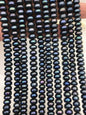 AAA 7-7.5mm Malachite Blue button pearl,button freshwater pearls,loose freshwater pearl,SM7-T2