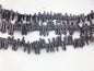 AA 3-4mm black toothpick Pearl Necklace,Genuine Fresh Water Pearl,Wedding Necklace,Mothers Day,ZS-80-10-75
