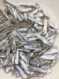 136pcs AA+/AA 6-16mm Gray Keshi Pearl Necklace,Genuine Fresh Water Pearl,Wedding Necklace,Mothers Day,ZS-80-10-42