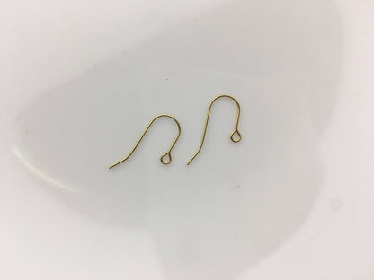 3 pairs 8.5x20mm 14k goldfilled Simple Dangle Earrings, 0.6mm diameter, DIY earrings jewelry,AGF-ER-007