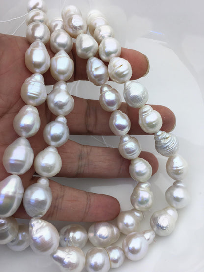 AA+ 11-13mm white drop Edison Freshwater Pearl,ED12-2A-5-3