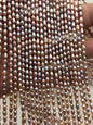 AAA 2.8-3mm*3.5-5mm pink purple oval rice pearls,oval loose pearl beads,diy pearl,genuine pearl,Cultured pearl,diy pearl beads,LR2-3A-22