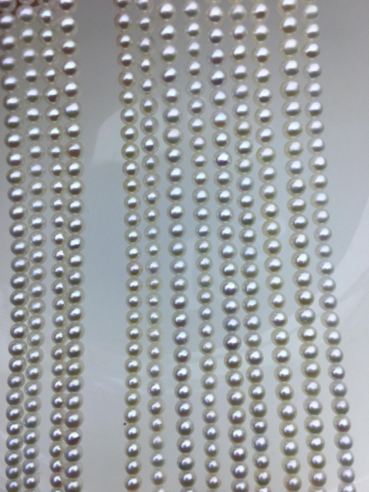 AAA 3.5-4mm white round freshwater pearls, seed pearl,white pearl,full strand,round pearl strands,pearl wholesale,RP3-3AY-GJ-2