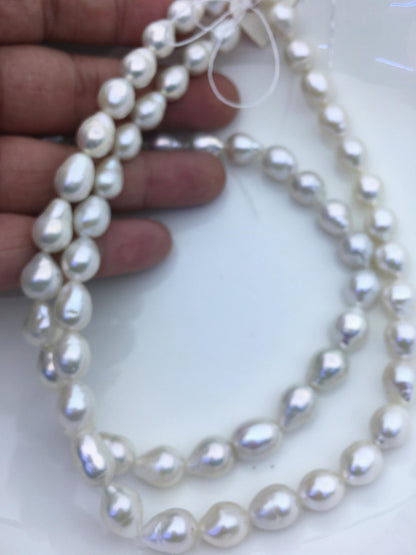 AA+ 9-11mm white rice freshwater pearls,Christmas,Valentine's Day gift,for pearl necklace,Love,Happiness,LR10-T7