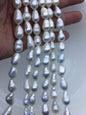 AA+ 9-11mm white long drop Edison Freshwater Pearl,ED12-2A-5-64