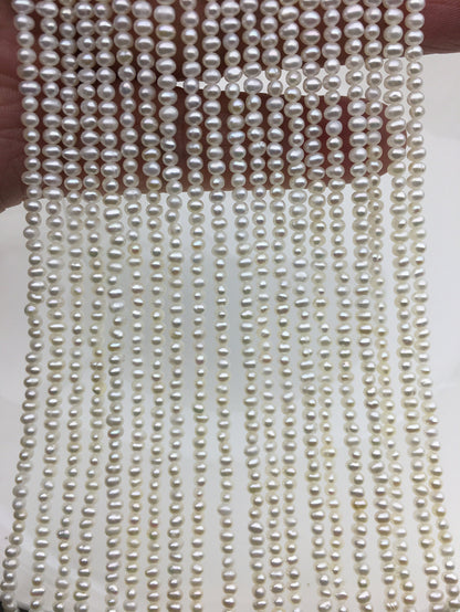 AAA 2.3-2.5mm white seed potato freshwater pearls,seed pearl,small size pearls bead wholesale,Wedding,Love,Happiness,birthday,CR2-3A-8