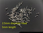 10pcs 2.5mm diameter head Sterling Silver head pins 20 gauge, silver finding, ASL-PN-001