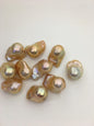 10pcs AAA 13-17mm Natural Color Flame ball Pearl - no hole,FL15-T4-61