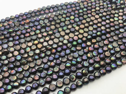 AAA 10.5-11mm black color nugget freshwater pearls,deep blue baroque pearl,irregular pearl,pearl wholesale LM11-3A-1-4
