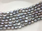 AA+ 9.2-10.2mm Deep gray nugget freshwater pearls,Cultured pearl,Irregular Beads for Pearl Necklace,LM10-T18
