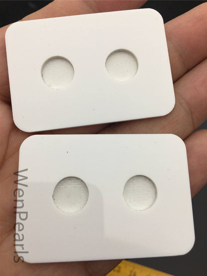 AAA Pearl Matching Cards, Single Pearl Card, White Acrylic matching card, A-OTH-007