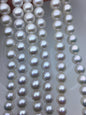 AAA 11-12mm big white round edison freshwater pearls,white Pearl necklace,Natural Pearl Necklace,RP11-3A-2