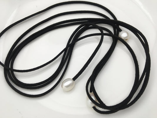 white pearl Long necklace,AA+ good quality pearl,knotted pearls,handmade pearl necklace,Le4-043