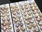 1 pair AAA 13-15mm Purple Rainbow Flame ball Pearl Pairs - large Baroque freshwater pearl pairs,Fire Ball Pearl,FL15-3A-8-8