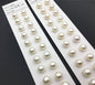 AAA 7.5-8mm/8-8.5mm white round freshwater pearls pair,for pearl earrings,for pearl ring,wedding,love,birthday,rp8-3ay-gj-1