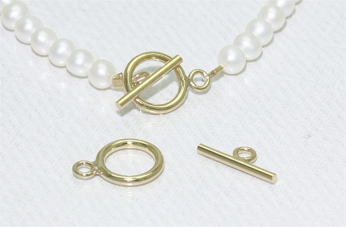 1pc 14K GoldFilled OT Clasp,simple Gold plated Toggle Clasp,AGF-CL-007