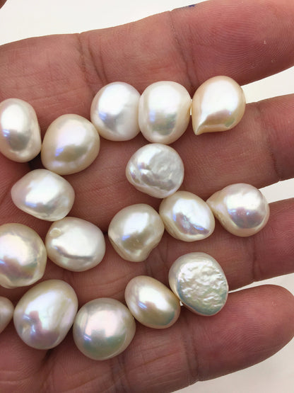 20pcs AAA 11.5-12.5mm white nugget freshwater pearls,white baroque pearl,irregular pearl,pearl wholesale supply China, LM12-T3
