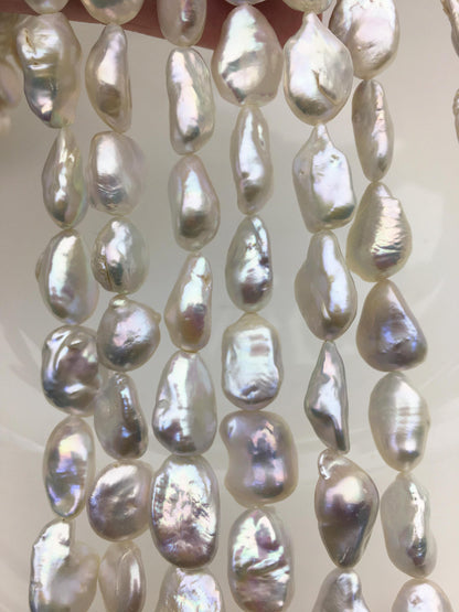 AA+ 11-13mm white keshi Freshwater Loose Pearl,ZS-200-69