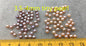 AAA 3.5-3.9mm pink/light puple/purple seed pearl bead,small freshwater round loose pearl no hole,half drilled,RP3-3A-5