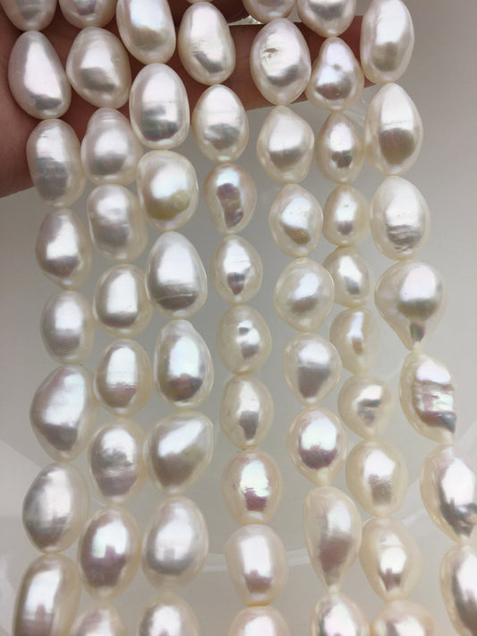 AAA 11.5-12.5mm Big white nugget freshwater pearls,Cultured pearl,diy pearl beads,Mother of Groom Maid of Honor Bridesmaid,LM12-3A-2