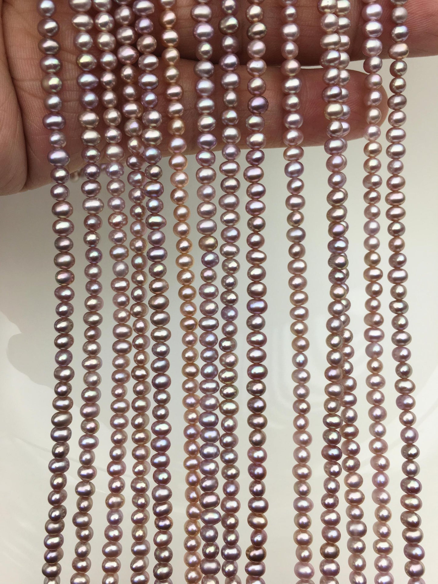 AAA 3-3.5mm purple potato freshwater pearls,seed lavender pearl,diy pearl,CR3-3A-3