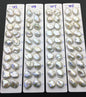 1 pair AAA 14-18x17-21mm White Baroque Pearl Pairs,Baroque Cultured Freshwater Pearl,no hole,FL15-3A-9-4