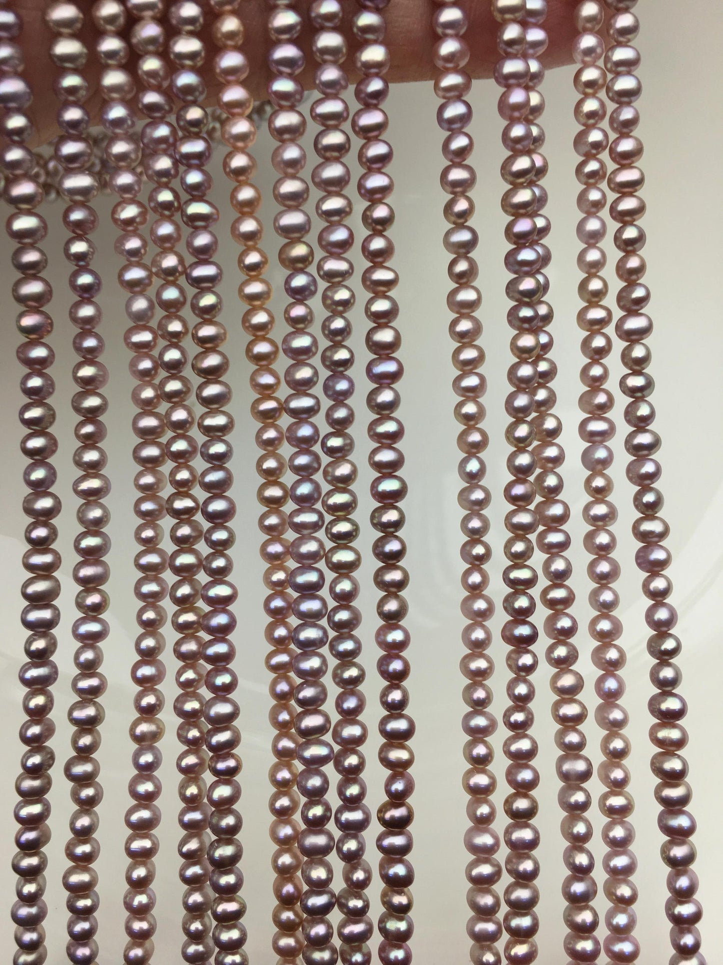 AAA 3-3.5mm purple potato freshwater pearls,seed lavender pearl,diy pearl,CR3-3A-3