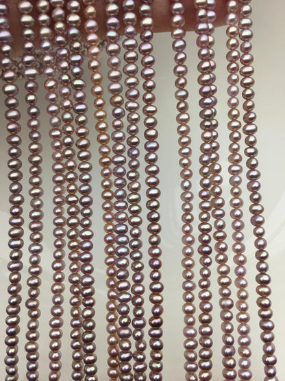 AAA 3-3.5mm purple potato freshwater pearls,seed lavender pearl,diy pearl,CR3-3A-3