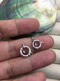 10mm 12mm 925 sterling steering wheel clasp, necklace clasp, fashion jewelry findings, ASL-CL-005