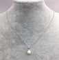 Rice Pearl necklace, Silver Chain, 925 silver chain,Faith Jewelry, Pearl Jewelry,pearl necklace,bridal set,bridal jewelry,pink pearl,NC1-002