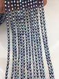 AAA 2.8-3mm deep blue rainbow rice pearls,oval loose pearl beads,diy pearl,genuine pearl,Cultured pearl,diy pearl beads,LR2-3A-25
