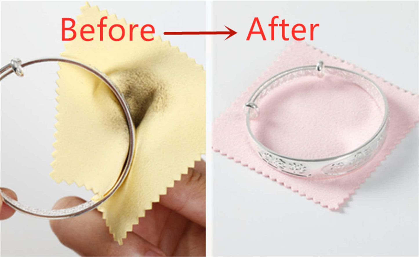 10pcs 3.2''x3.2'' Silver Polishing Cloth Cleaner Jewellery Cleaning Cloth,jewelry cloth,jewelry cleaner, polishing jewelry,A-OTH-016