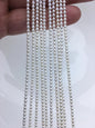 AAA 2.5-3mm white oval near round seed freshwater pearls,Valentine's Day gift,for pearl necklace,loose freshwater pearl,RP2-T6
