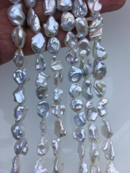AA+ 9-11mm white keshi Freshwater Pearl,DIY Loose Freshwater Pearl,wholesale price,china wholesale pearl,ZS-200-61
