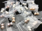 AAA 10-11mm big white/pink/lavender rice freshwater pearls,rice pearl earrings,tear drop pearl earrings,dangle pearl earrings,LR10-3A-6