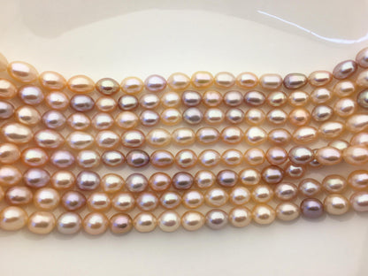 AAA+ 8.3-9.3mm misc color nugget freshwater pearls,pink peach purple nugget pearl, high luster,LM9-3A-2