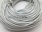 2mm Silver Gray Leather Cord,1 yard,5 yards,10 yards,round leather cord,DIY leather cord,LC2-103