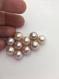 10pcs AAA+ 11-14mm natural color round Edison Freshwater Pearl,no hole,ED11-T1-17