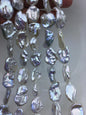 AA+ 16-18mm big white keshi Freshwater Pearl,ZS-200-6