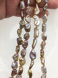 AAA 8-10mm bronze keshi Freshwater Pearl,DIY Loose Freshwater Pearl,wholesale price,china wholesale pearl,ZS-200-121-9
