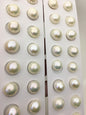 2 pairs 12/13/14mm AAA Mabe Freshwater Pearl Pair,no hole,MB15-2A-2