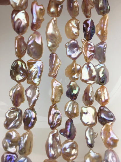 AAA 11-13mm natural pink purple keshi Freshwater Pearl,DIY Loose Freshwater Pearl,ZS-200-121-17