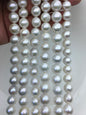 AA+ 10-12mm white round Edison Freshwater Pearl,ED10-2A-2-8