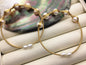 7'' AAA misc color/white color pearl handmade bangle bracelet, B8-055-6