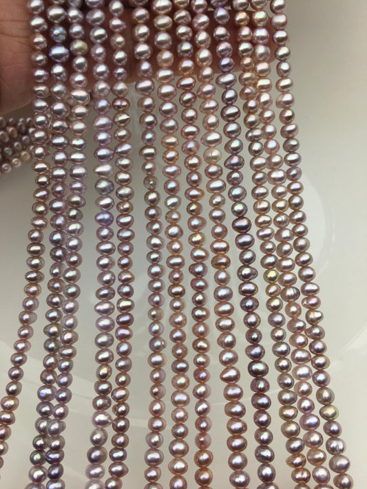 AA+ 4-5mm purple potato freshwater pearls,seed freshwater pearl,for pearl necklace,for pearl earrings,Wedding Bride,CR4-T2
