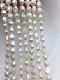 AAA 8-9mm natural white thorn freshwater pearl,LM8-T3