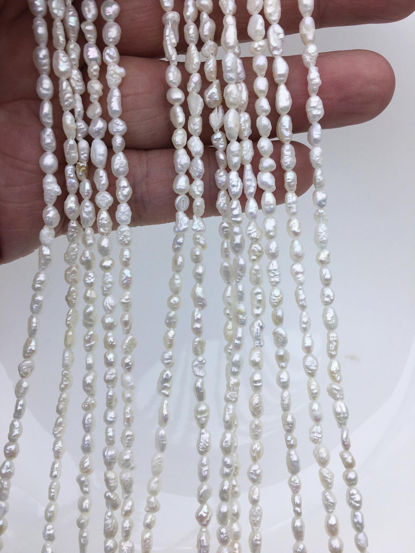 Rare!AA 3-4x4-6mm white keshi Freshwater Pearl,diy Loose Freshwater Pearl,wholesale price,china wholesale pearl,ZS-200-24