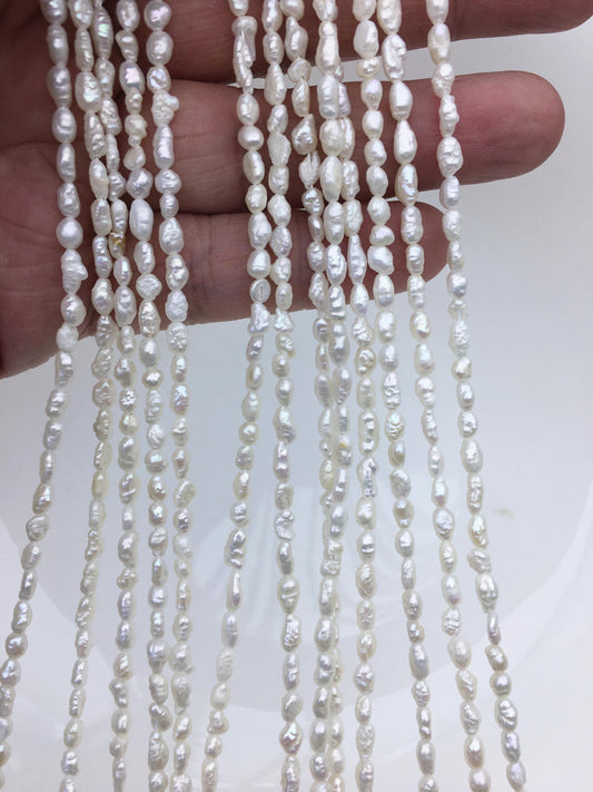 Rare!AA 3-4x4-6mm white keshi Freshwater Pearl,diy Loose Freshwater Pearl,wholesale price,china wholesale pearl,ZS-200-24