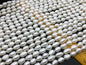 AAA+ 8.4-9.3mm white long nugget freshwater pearls, high luster,baroque pearl necklace,LM9-3A-9