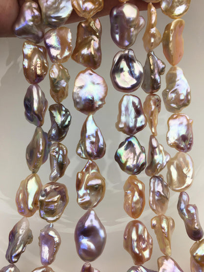 AAA 13-15mm natural mix color keshi Freshwater Pearl,DIY Loose Freshwater Pearl,wholesale price,china wholesale pearl,ZS-200-121-2